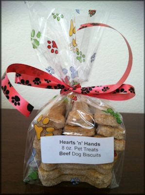 Hearts 'n' Hands Beef Biscuits